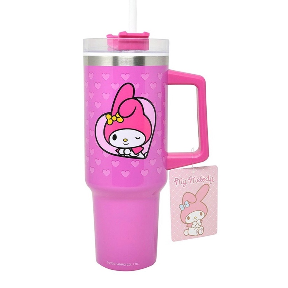 Sanrio My Melody Pink Heart Tumbler